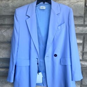 Marella Sky Blue blazer size 6 $675